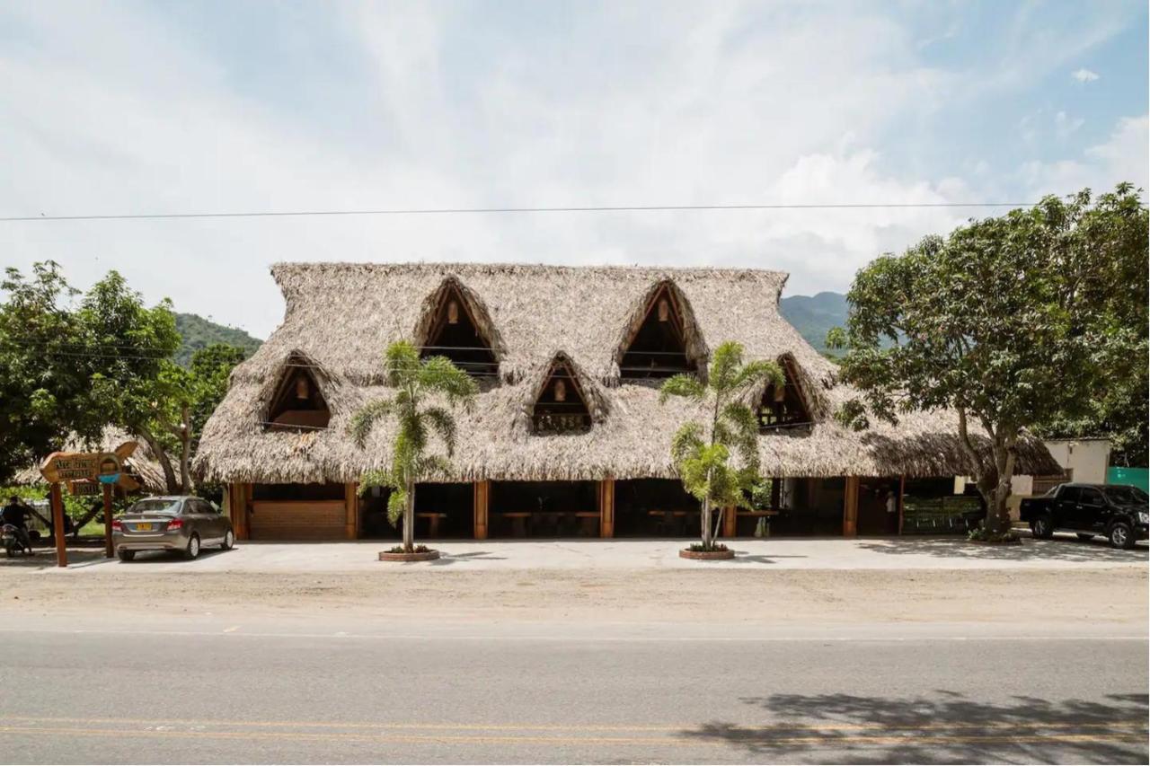 Arca Tayrona Restaurant & Hostal Los Naranjos Exterior foto